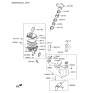 Diagram for Kia Spectra SX Air Filter - 281132F000