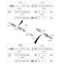 Diagram for 2010 Kia Sedona Axle Shaft - 495004D700