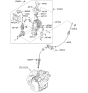 Diagram for 2011 Kia Sedona Shift Cable - 467604D000