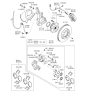 Diagram for 2014 Kia Sedona Brake Line - 587314D000