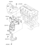 Diagram for Kia Catalytic Converter - 285102G445
