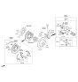 Diagram for 2014 Kia Sorento Hydraulic Hose - 587372P100