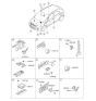 Diagram for Kia Air Bag Sensor - 959303X000