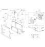 Diagram for Kia Radiator - 25310D3500