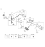 Diagram for 2022 Kia Niro EV A/C Expansion Valve - 97626K4200