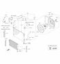 Diagram for Kia Sportage Cooling Fan Assembly - 253802S550