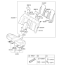 Diagram for Kia Seat Cushion - 891002T110AK8
