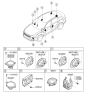 Diagram for 2020 Kia Sorento Car Speakers - 963403S200