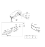 Diagram for Kia Cadenza Fog Light Bulb - 1864735006