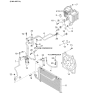 Diagram for Kia Sephia A/C Condenser - 1K2A161480A