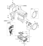 Diagram for Kia Sephia Timing Cover - 0K25R10500A