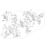 Diagram for Kia Sedona Coil Springs - 463304G100