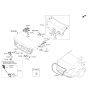 Diagram for Kia Cadenza Tailgate Lift Support - 81771F6000