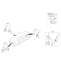 Diagram for Kia Cadenza Ignition Lock Assembly - 81905F6000