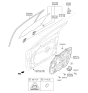 Diagram for Kia Cadenza Window Motor - 82450F6000