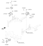 Diagram for Kia Cadenza Transmission Mount - 21950F6200