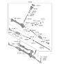 Diagram for 2022 Kia Niro Tie Rod End - 56820G2500