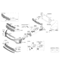 Diagram for 2019 Kia Forte Grille - 86530M7020
