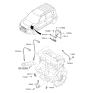 Diagram for 2011 Kia Soul Camshaft Position Sensor - 393502B000