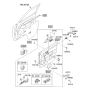 Diagram for Kia Soul Mirror Switch - 935852K000WK