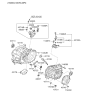 Diagram for 2010 Kia Soul Bellhousing - 4311532000