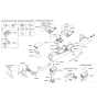 Diagram for 2020 Kia Optima Armrest - 84660D5000FK4