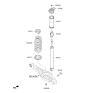 Diagram for 2016 Kia Optima Coil Springs - 55350D5550