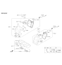 Diagram for Kia Forte Koup Armrest - 89900A7110K3C
