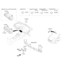 Diagram for 2014 Kia Forte A/C Switch - 97250A7050WK
