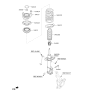 Diagram for 2015 Kia Forte Shock Absorber - 54651A7200
