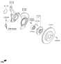 Diagram for 2015 Kia Soul Wheel Bearing - 517200Q000