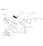 Diagram for 2014 Kia Cadenza Emblem - 863182T000