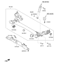 Diagram for Kia Forte Koup Axle Pivot Bushing - 551610Q000