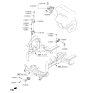 Diagram for Kia Engine Mount Bracket - 218103X000
