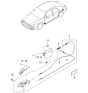 Diagram for 2000 Kia Sephia Fuel Door Release Cable - 0K2A156880A