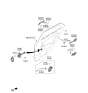 Diagram for Kia Niro Door Latch Assembly - 81410AT000