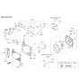 Diagram for Kia Radiator - 25310C1150