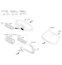 Diagram for Kia Optima A/C Switch - 97250D5500WK