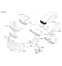 Diagram for Kia Optima Fog Light - 92202D5000