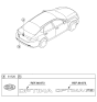 Diagram for Kia Optima Hybrid Emblem - 86320D4000