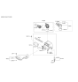 Diagram for Kia Air Intake Coupling - 28210D4360