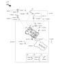 Diagram for 2016 Kia Sedona Camshaft Position Sensor - 393183C500