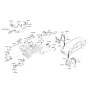 Diagram for Kia Borrego Knock Sensor - 393203F010