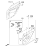Diagram for 2020 Kia Cadenza Power Window Switch - 93581F6060