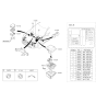 Diagram for Kia Cadenza Relay - 952302P020