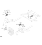 Diagram for Kia Niro Transfer Case Mount - 21950BY000