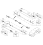 Diagram for 2019 Kia Sportage Axle Shaft - 49600D7000