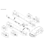 Diagram for Kia Sportage Axle Shaft - 49501D9130
