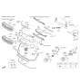 Diagram for Kia Sportage Fog Light - 92202D9000