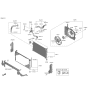 Diagram for 2019 Kia Forte Radiator Hose - 25411F2100